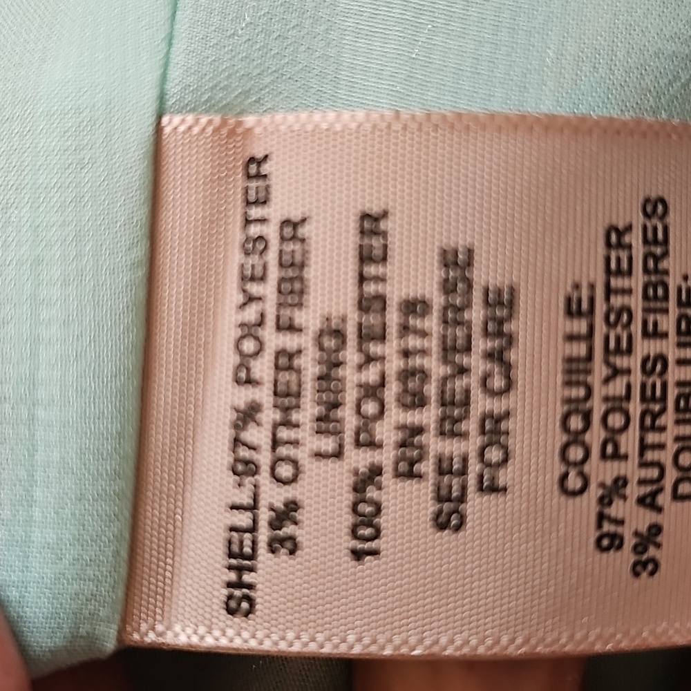 Philosophy Pastel Patterned Blouse. NWT. Long Sleeves. Size XL. - Picture 10 of 12